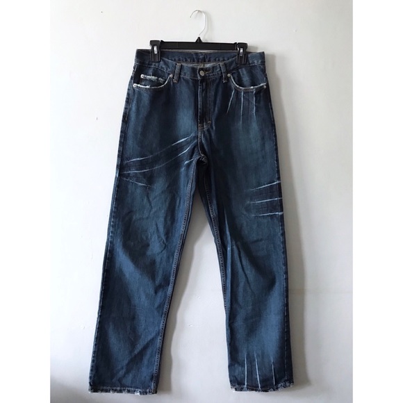 7 For All Man Kind | Dark Wash | Boot Cut Jeans - Picture 1 of 8